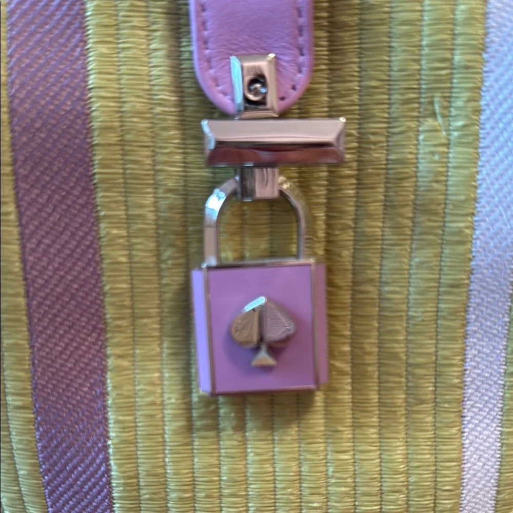 Kate Spade ♠️ Colorful Striped Handbag - Picture 2 of 8